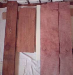 Rough sawn wood